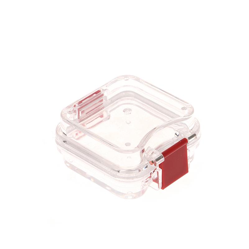 Denture Storage Box With Film Dental Crown And Bridges No Slots Available Tooth Box Plastic Transparent Dentistry Membrane Box