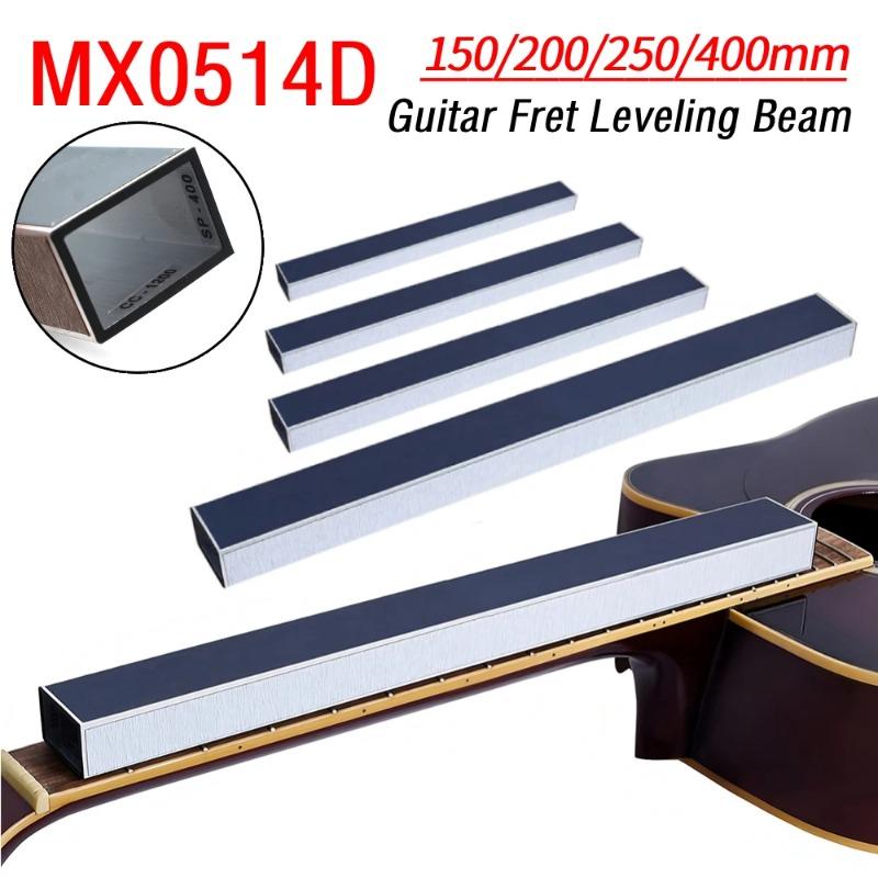 Guitar Bass Fret Polishing Tool Fingerboard Leveling File Aluminum Alloy Leveling Bar for Fret Buzz Repair Local Grinding