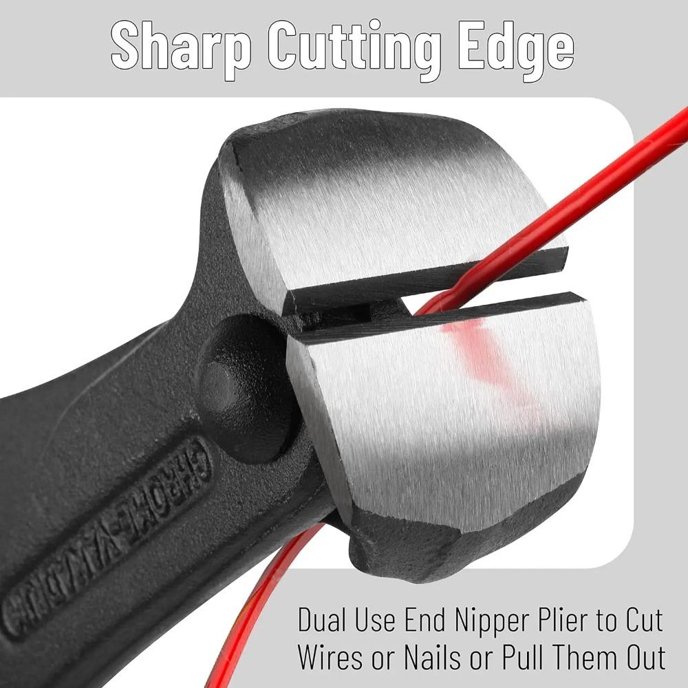 Nail Puller Pliers Nail Remover Tool, Cutting Pliers, Carpenter Tools, Staple Puller, Nail Puller Tool, End Cutting Pliers