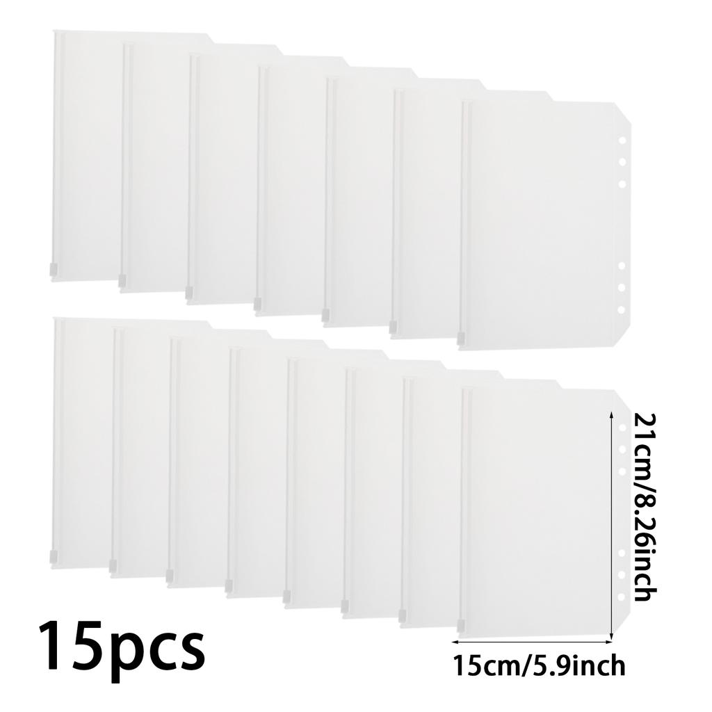 15/50Pcs Document Bag Waterproof Folder A4 Clear File Display Book L Type Plastic Project Pockets Reusable Resume Sleeves