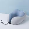 Li Shen Cool Ice Silk Travel U-Shaped Neck Pillow with Eye Mask & Earplugs
