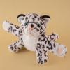 Cute Plush Animal Slap Bracelet Snow Leopard Tiger Koala Slap Wrap Plushies Soft Toys Girl Boy Birthday Present