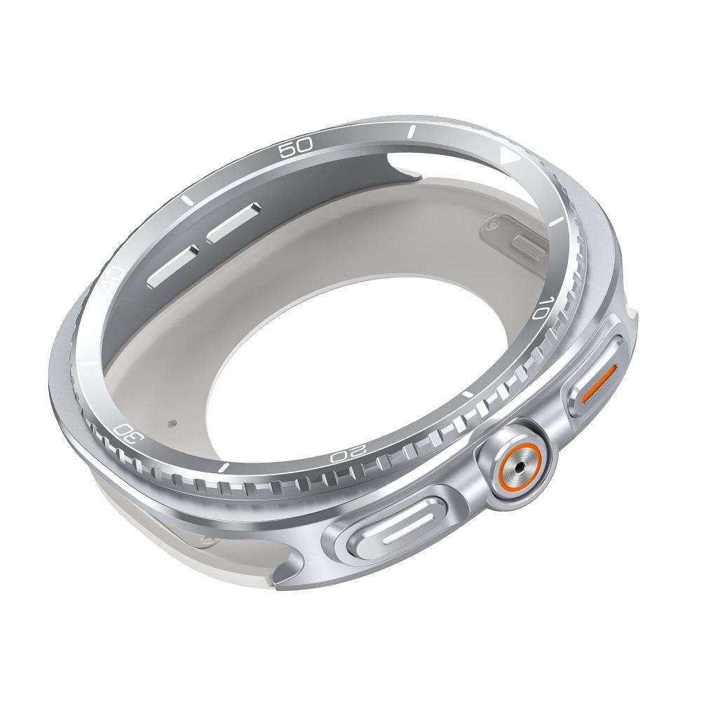 Metallfodral Skydd för Samsung Galaxy Watch 8 44mm 40mm Hård Bumper Skyddsfodral för GALAXY WATCH 8 40/44mm Tillbehör