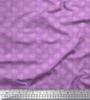 Soimoi Japan Crepe Satin Fabric Dot & Paisley Print Fabric by Metre 42 Inch