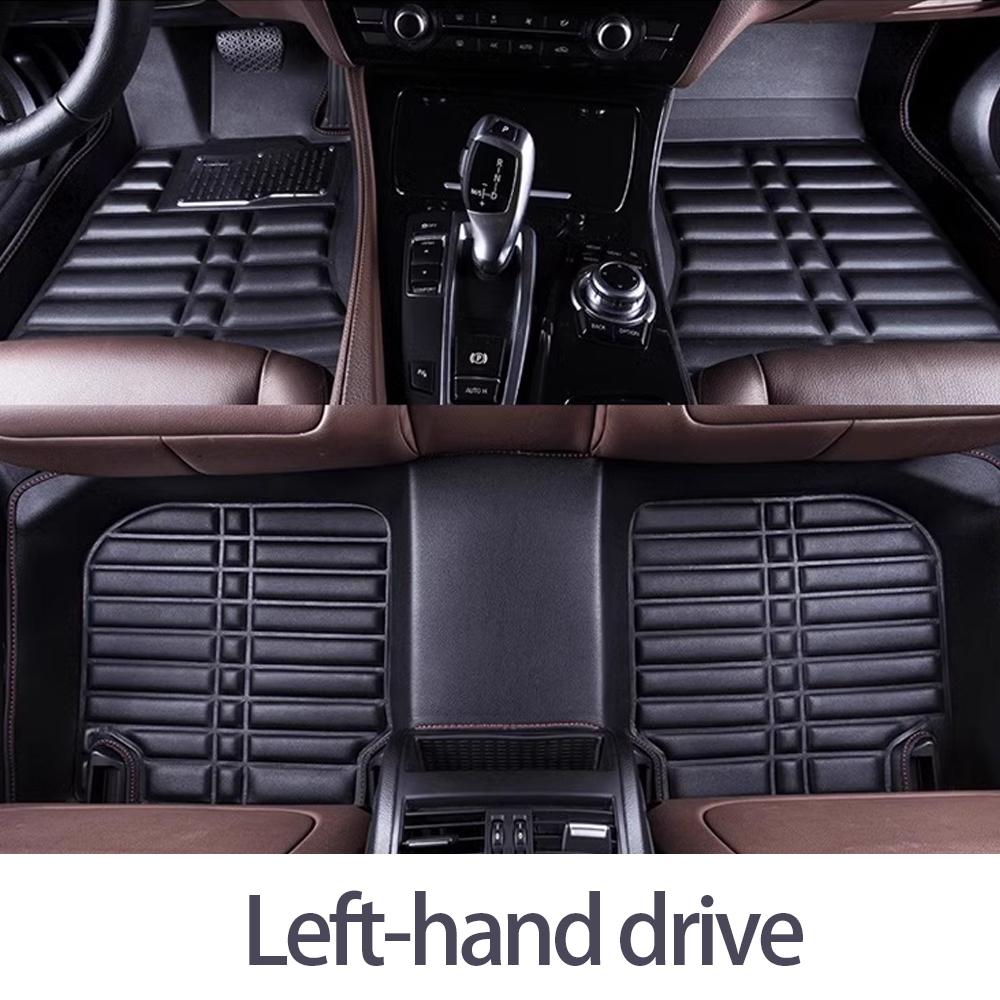 Car Floor Mat for Toyota RAV4 XA50 ~2024   Waterproof Leather Foot Inner Liner Carpet Pad  Cover Accessories