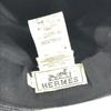 Hermes Hat Hat Bucket Hat Bob Hat Hat Wool Navy Based