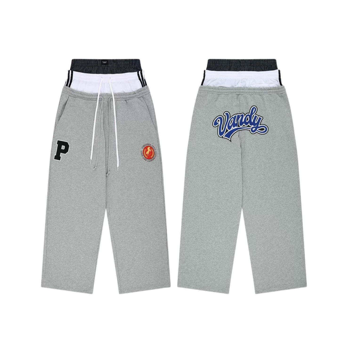 Protocol index talk x Vandythepink joint warhorse badge embroidered three-waisted sweatpants S