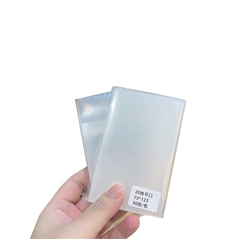 20 Silk Card Film Self-Sealing Bags for 3, 4, 5, 6, 7 Inch Polaroid or Postcard Color Paper.