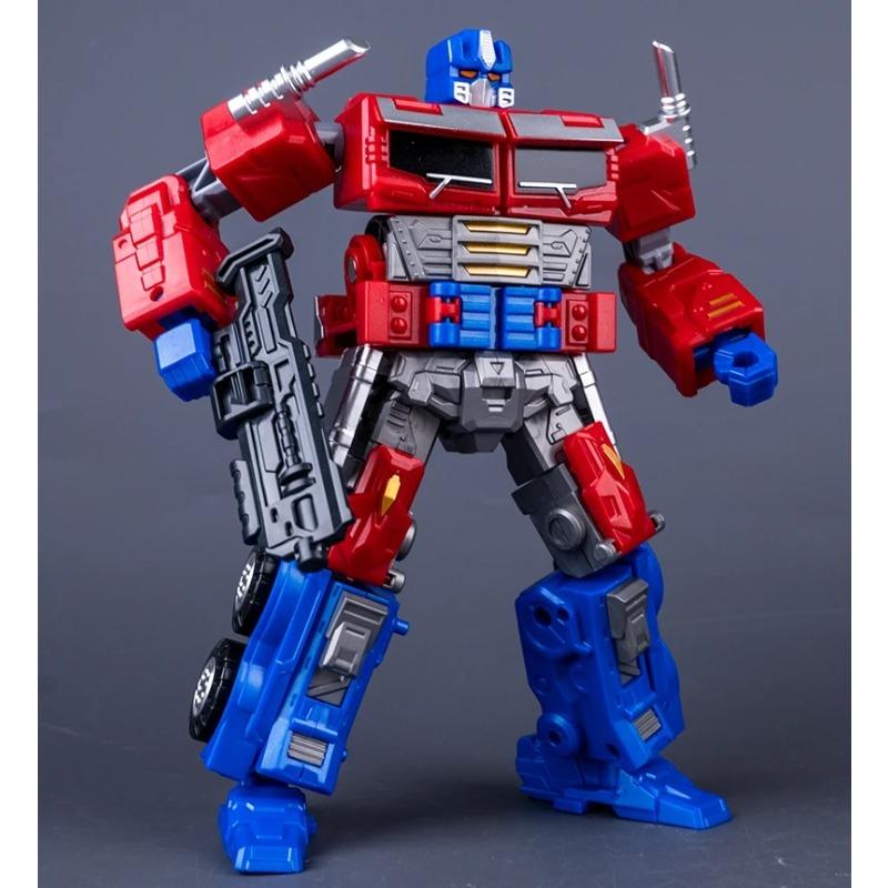 19CM New Transformation Toy Anime Robot Car Action Figure Plastic Cool Movie Aircraft Tank Model Kids Boy Gift JINJIANG JJ716 Poseable Articulated