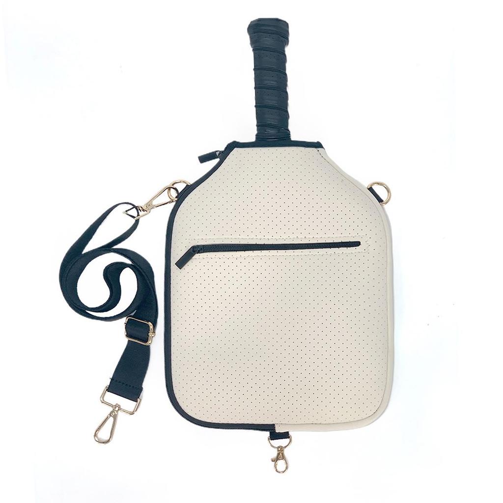 2025 Portable Sports Bag for Badminton, Tennis & Pickleball - Fits 2 Rackets, Handheld, Large-Capacity, Down Cotton