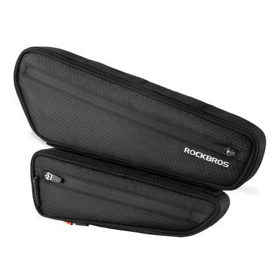 Rockbros Frame Bag Bicycle Top Tube Bag Waterproof Saddle Bag 2.5L Wear-resistant Cycle Bag Road Bike Frame Saddle Bag Combination Easy To Install