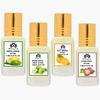 Mayin Fresh Lemon, Green Apple, Juicy Orange, Litchi Fruit (Natural Itra/Attar/Perfume) Attar Gift Pack/Attar Combo/Combo Pack For Men and Women 12