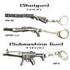 [Asunico] Gun-Shaped Keychains for AR, SG, SMG, and SR (Set of 9)