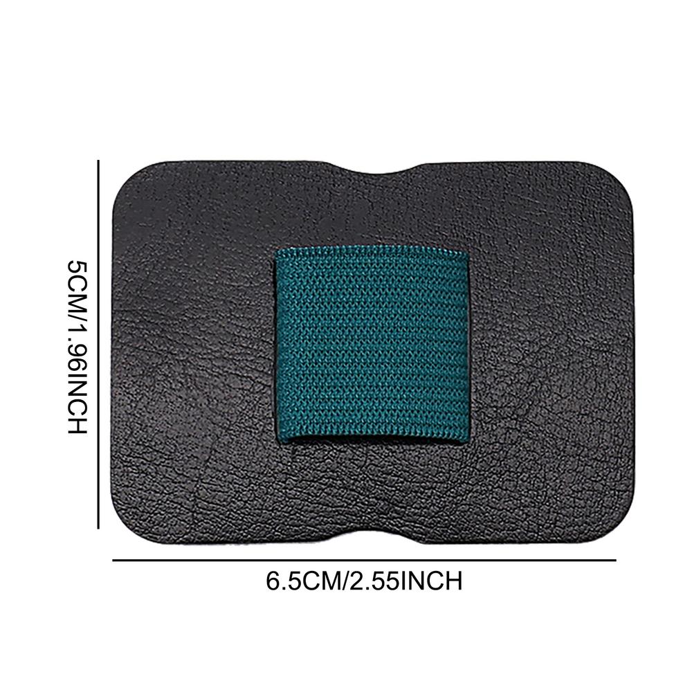 Portapenne elastico Portapenne elastico autoadesivo in pelle PU Portapenne impermeabile per frigorifero Portapenne