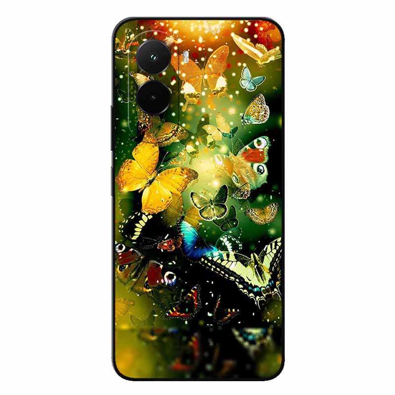 Soft Case For Xiaomi Poco M7 4G Cartoon Back Cover For PocoM7 M7 Silicone Bumper Protective Shockproof Capa Pocom7 4G Lion Coque
