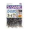 Sasame Value Pack Power Stainless Steel Hook 510-E Parent-Child #3x4