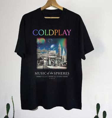 Coldplay Music Of The Spheres 2025 Unisex Baumwolle AD514 Unisex T-Shirt