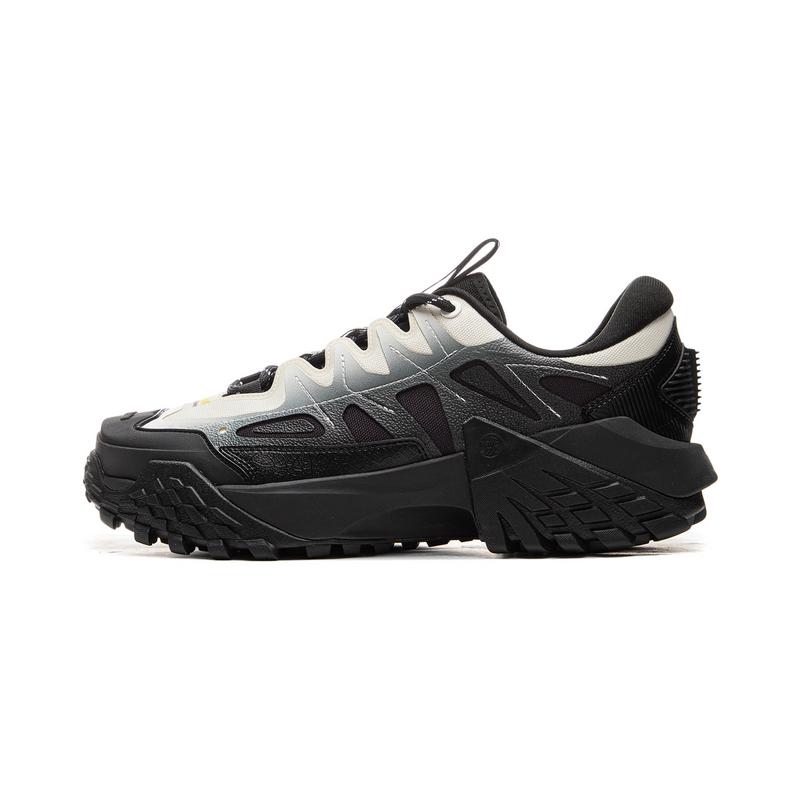 Li-Ning CF Su Linchuan Men Low Top Hiking Shoes Black White AHCU019-1 44