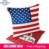 American Independence Day Series Love Usa Printed Square Home Decoration Pillowcase Cojines Decorativos Para Sof Akcesoria Kuch