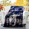 T1 Flannel Blanket Soft All-Season Throw, Design for Camping, Car Travel, Hiking Sofa, Bed, Office Perfect Gift for Parties
