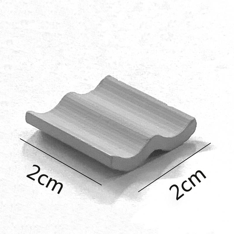 1:Kit de bricolaj cu 16 case de cărămidă în miniatură pentru copii