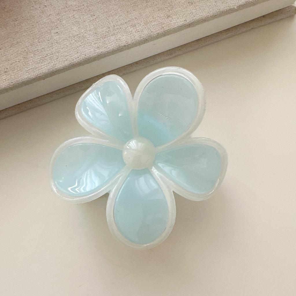 Flower Hair Claw Clip for Women Fashion Hair Clips Crab Clamp Barrettes Girls Hair Accessories Summer Shark Hairpin Headwear 1pc