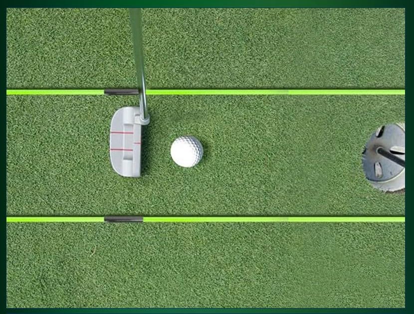 Golf Alignment Sticks (Set of 2) - Tour Sticks, Foldable, Durable, Swing Practice Aid, Posture Correction, Compact Storage, Includes Carrying Case,