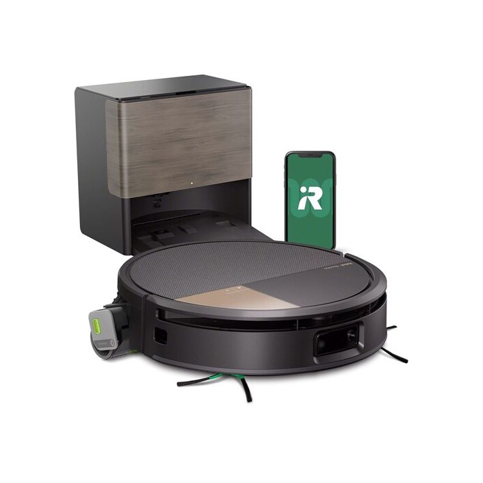Aspirateur robot Irobot iRobot ROOMBA MAX 705 COMBO ROBOT + AutoWash dock, Noir