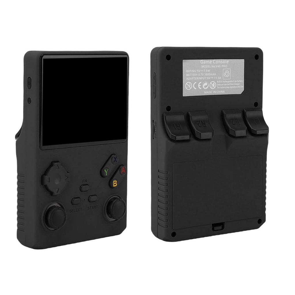Retro Handheld Game Console 3.5 Inch Screen 640x480 Resolution 45 Simulators 256GB Storage Card Portable Game Player