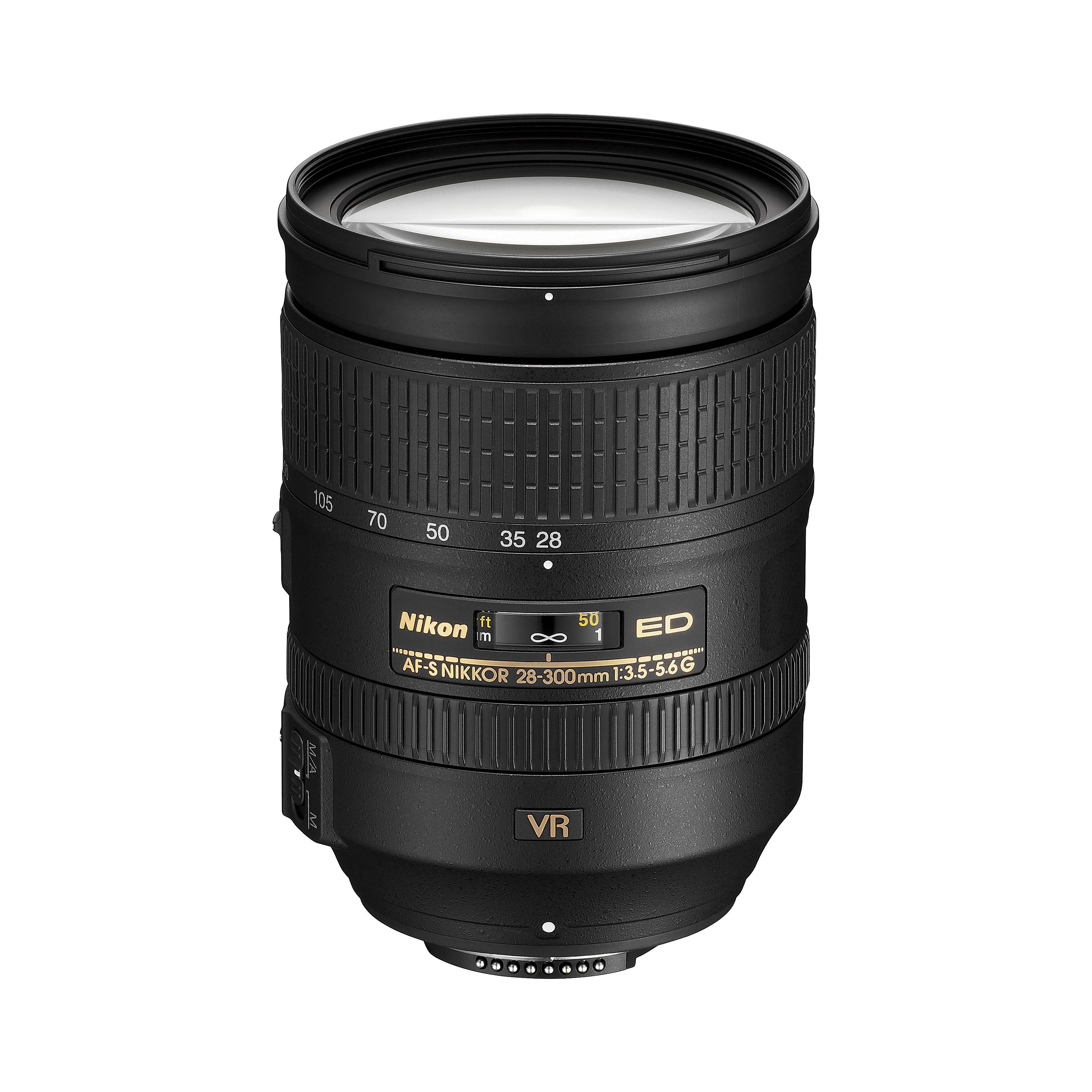 

Nikon Объектив AF-S NIKKOR 28-300 мм f/3.5-5.6G ED VR чёрный