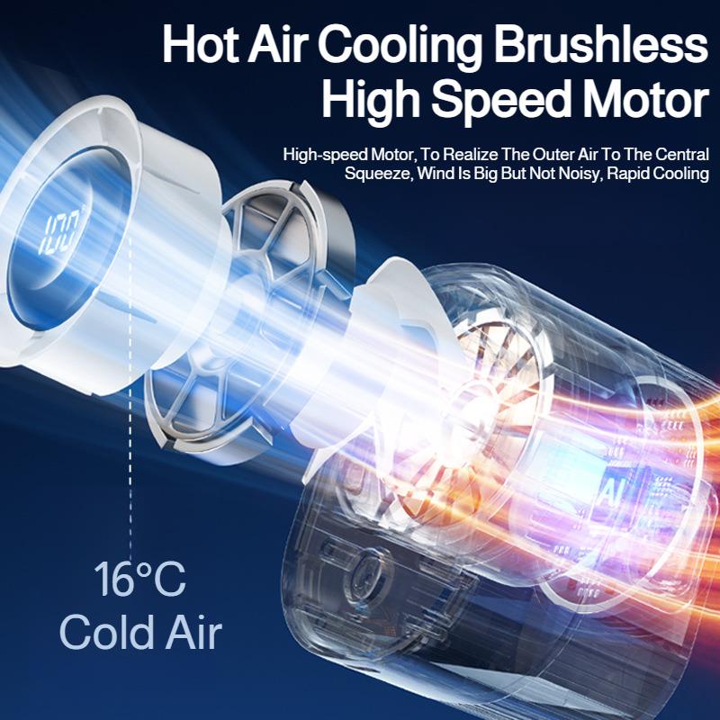 Portable Mini Rechargeable Small Fan High Speed Cooling for Outdoor Workplace High Temperature Work Waist Fan