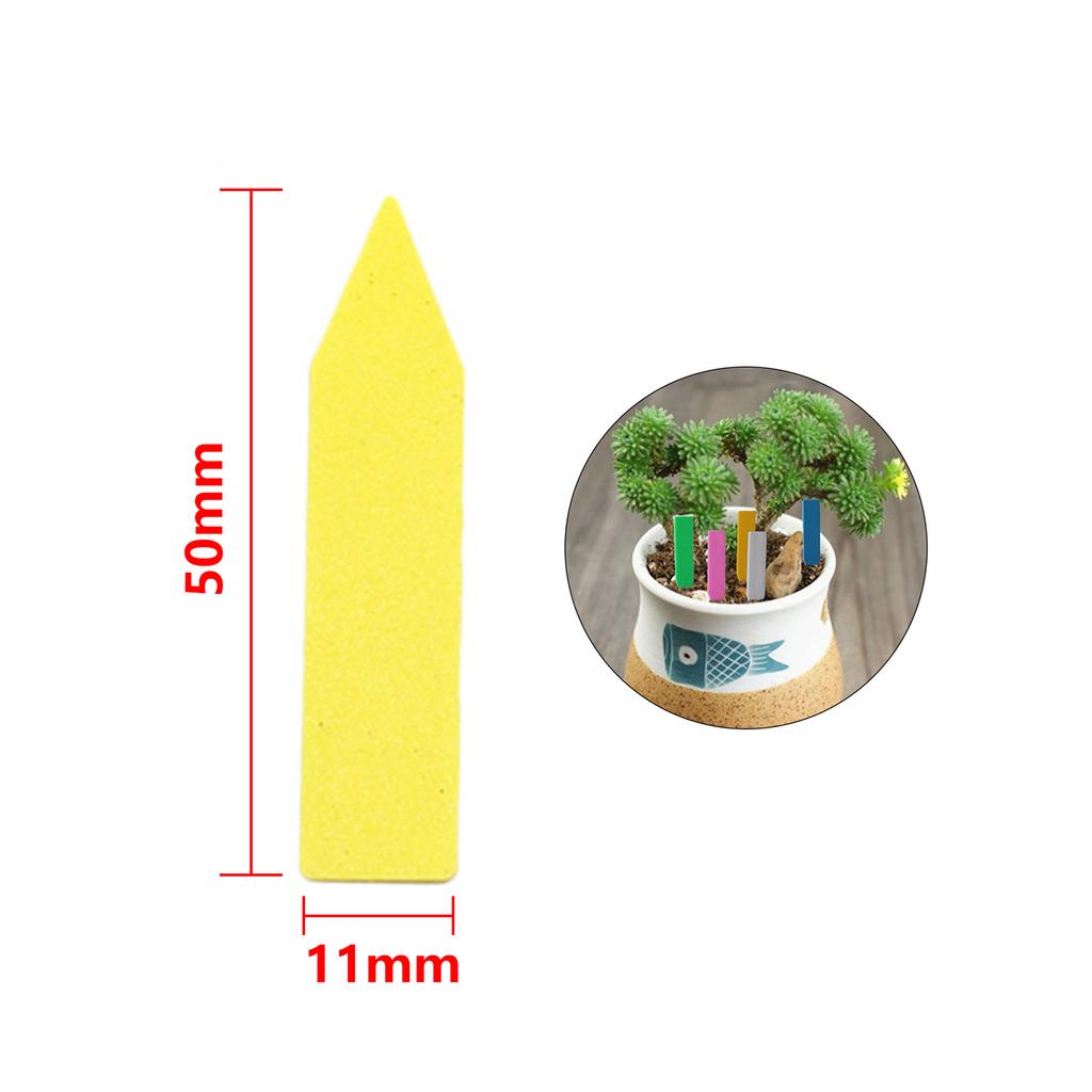 Garden Plant Label Plastic Arrow Sign Nursery Seedling Tray Marker Flower Bonsai Number Plate DIY Gardening Tool Multiple Colors