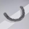 Stainless Steel Men's Trendy Cuban Hip Hop Titanium Bracelet