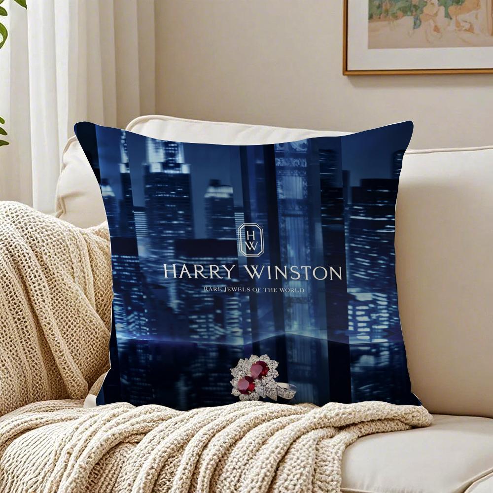 Luxury Brand HHarry WWinston Cushion Cover Pillowcase Antidustmite living Room Sofa Decor Cushion Room