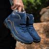 Waterproof Winter Men Boots Suede Warm Snow Women Boots Men Work Casual Shoes High Top High-Top Non-Slip Ankle Boots