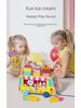 Toddler Educational Wooden Ice Cream Truck Toy: Shape & Color Matching Game