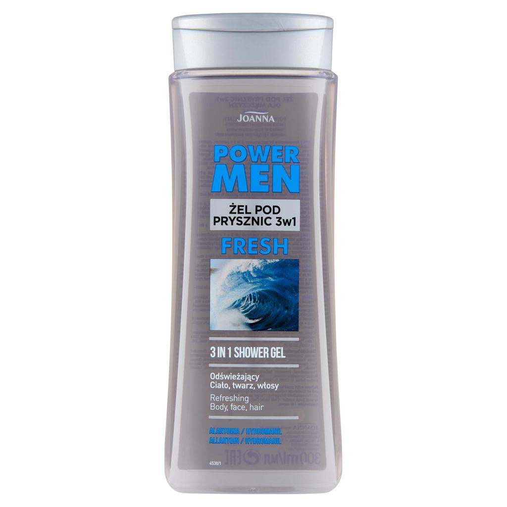 Joanna Pro Men's 3-in-1 Hair & Body Wash, 300ml