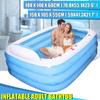 Adults Kids Playing Pool Bathing Tub Outdoor Indoor Summer Family Inflatable Swimming Pool 180cm