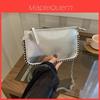 Piccola Borsa Busta in PU da Donna con Tracolla a Catena e Chiusura a Zip per Uso Quotidiano