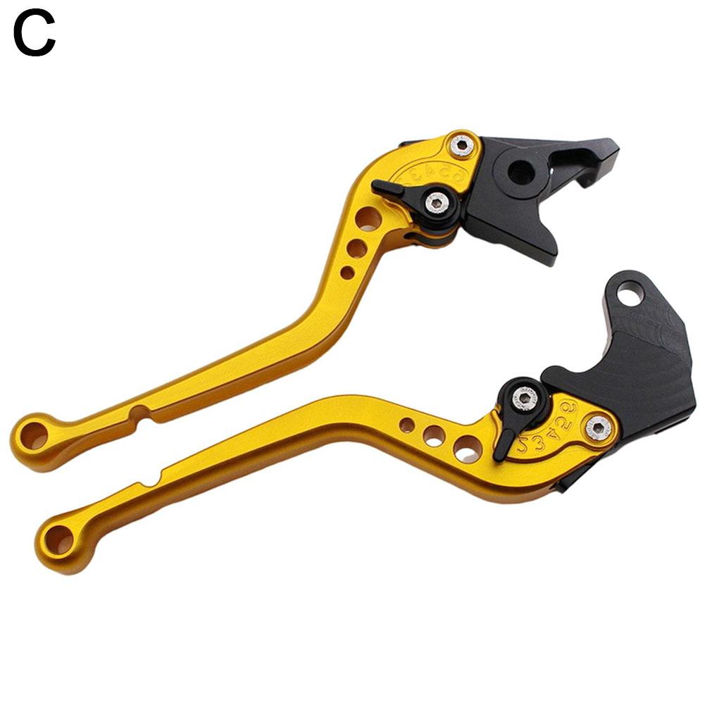 2Pcs Universal Motorcycle CNC Aluminum Alloy Clutch Brake Handle Drum Lever For YAMAHA Honda Suzuki Kawasaki Motor Accessories