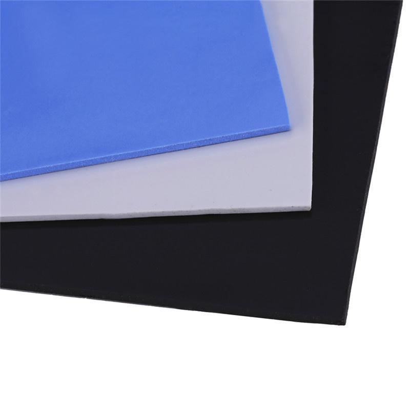Coussin thermique pour processeur, 100x100x2mm, coussinets en Silicone conducteurs de refroidissement pour dissipateur thermique