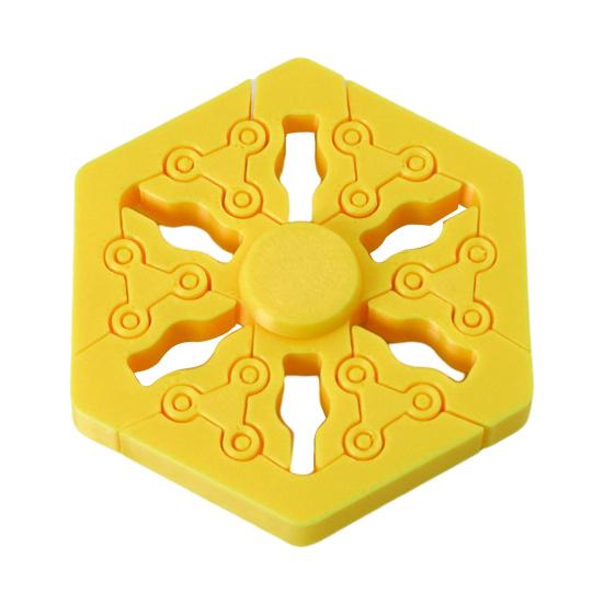 3D tištěný Fidget Spinner Hračka Proti Stresu a Úzkosti Rozšiřitelný Gyroskop na Prst Přenosná Cestovní Senzorická Hračka