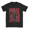 Camisetas Pearls Jams para Homens, Camisetas de Algodão Puro com Gola Redonda e Manga Curta com Estampas Divertidas