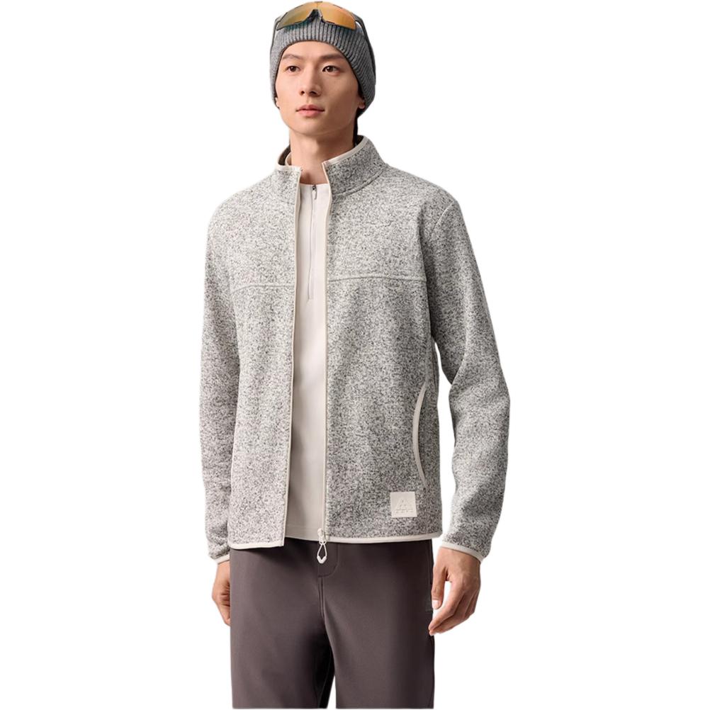 Anta Outdoor Minimalist Comfortable Casual Versatile Stand Collar Jacket Men Jacket 952546701-1