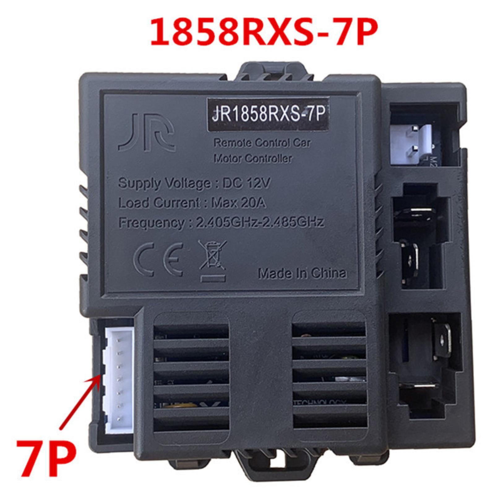 

Children s Electric Vehicle JR ,HY ,RX ,2G4 ,12V Receiver Circuit Board Children s Vehicle 2.4G Frequency ,Matching Mainboard Remote Control One Size чорний