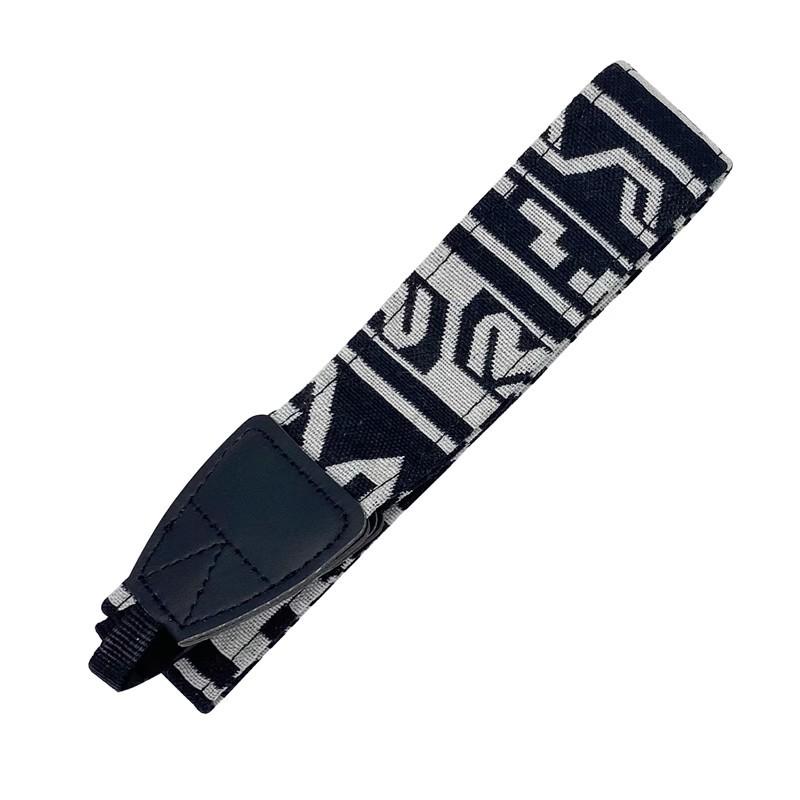 Retro Style Camera Strap Universal DSLR Strap for Canon Nikon Sony with Non-Slip Pad Durable Cotton 76cm Length Black