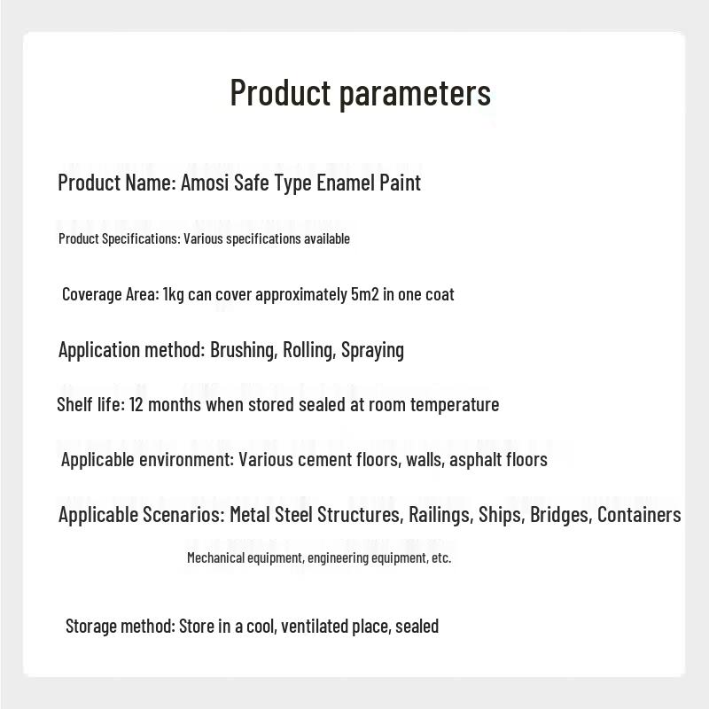Amoxi Safety Alkyd Blended Paint