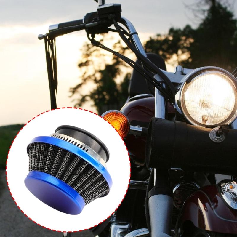 Filtro Aria Motore Moto Universale Acciaio Inossidabile Parte Migliorata Compatibilità Multi-Modello Miglioramento della Filtrazione