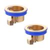 2PCS All Copper Floor Drain Core Floor Drain Odor Prevention Cores Straight Row Odor Prevention Drain Core Self Sealing