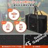 Solo Sapiens Cheesack Faltbare Tasche Öko-Tasche Boston Bag Praktische Tasche, die und wasserdicht ist 30L Schwarz [Solo Sapiens] Handgepäck leicht, stark,